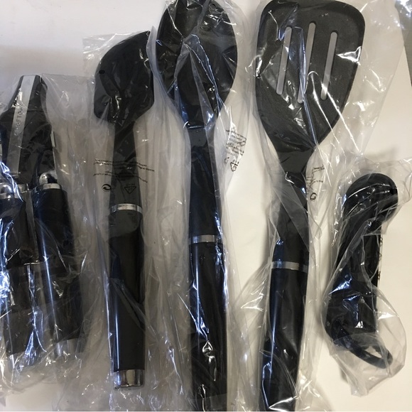 NIB Crofton New In Box PBA FREE 15 Pc Kitchen Tool Set Black Dishwasher … - Picture 5 of 12